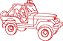 Matriz Bordado Conjunto Jeeps Contorno - Imagem 5