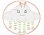 Matriz Bordado Conjunto Lindas Nuvens - Imagem 9
