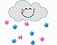 Matriz Bordado Conjunto Lindas Nuvens - Imagem 4