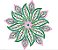 Matriz Bordado Conjunto Mandalas Coloridas 1 - Imagem 3