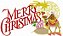Matriz Bordado Conjunto Merry Christmas - Imagem 3