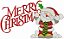 Matriz Bordado Conjunto Merry Christmas - Imagem 1