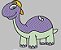 Matriz Bordado Dino Babies - Imagem 1