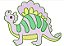 Matriz Bordado Dinossauro 3 - Imagem 7
