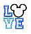 Matriz Bordado Disney Aplique Toalhas - Imagem 2