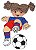 Matriz Bordado Futebol Infantil - Imagem 5
