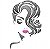 Matriz Bordado Linda Mulher Rippled - Imagem 8