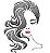 Matriz Bordado Linda Mulher Rippled - Imagem 6
