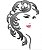 Matriz Bordado Linda Mulher Rippled - Imagem 7