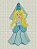 Matriz Bordado Lindas Princesas - Imagem 4