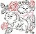 Matriz Bordado Lindo Gato Colorwork - Imagem 6