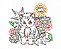Matriz Bordado Lindo Gato Colorwork - Imagem 5