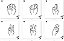Matriz Bordado Linguagem De Sinais - Imagem 5
