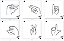 Matriz Bordado Linguagem De Sinais - Imagem 3