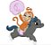 Matriz Bordado Macaquinha Cowgirls - Imagem 9