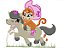 Matriz Bordado Macaquinha Cowgirls - Imagem 1