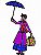 Matriz Bordado Mary Poppins - Imagem 1