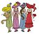 Matriz Bordado Melhores Amigas - Imagem 2