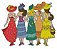 Matriz Bordado Melhores Amigas - Imagem 3