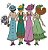 Matriz Bordado Melhores Amigas - Imagem 10