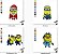 Matriz Bordado Minions 2 - Imagem 2