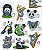 Matriz Bordado Pandas E Koalas - Imagem 2