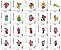 Matriz Bordado Papai Noel Colorido - Imagem 2