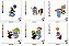 Matriz Bordado Pinguins Brincando - Imagem 2