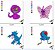 Matriz Bordado Pokemon 2 - Imagem 3