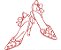 Matriz Bordado Sapatos E Sandálias Redwork - Imagem 6