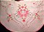 Matriz Bordado Toalha De Mesa Com Rosa - Imagem 2