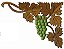 Matriz Bordado Uvas Na Parreira - Imagem 5