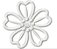 Matriz Bordado 3d Conjunto De Flores - Imagem 3