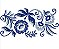Matriz Bordado Coleção Floral Azul - Imagem 5