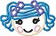 Matriz Bordado Aplique Rosto Lalaloopsy - Imagem 6