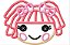Matriz Bordado Aplique Rosto Lalaloopsy - Imagem 8