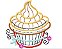 Matriz Bordado Aplique Cupcake 4 - Imagem 6