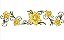 Matriz Bordado Lindas Flores Para Toalha - Imagem 3