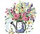 Matriz Bordado Conjunto Floral Maravilhoso - Imagem 3