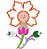 Matriz Bordado Aplique Flores 3 - Imagem 5