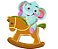 Matriz Bordado Elefantinho Baby Brincando - Imagem 7