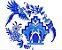 Matriz Bordado Casinha De Passarinhos Azul - Imagem 3