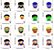 Matriz Bordado Super Heróis Baby Meninos - Imagem 9