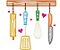 Matriz Bordado Cozinha Feliz Rippled - Imagem 4