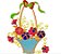 Matriz Bordado Vaso Com Flores Delicados - Imagem 5