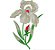 Matriz Bordado Flores Delicadas Grandes - Imagem 7