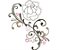 Matriz Bordado Floral Vintage - Imagem 1