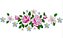 Matriz Bordado Floral Especial Jogo De Banho E Lavabo - Imagem 4