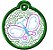 Matriz Bordado Chaveiro Quilt Infantil - Imagem 2