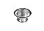 Taça Sobremesa com Pé 150ml Inox Madefer - Imagem 1